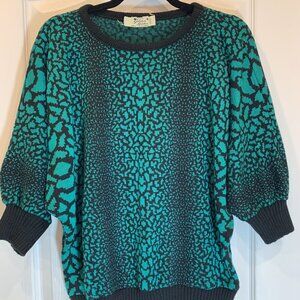 Golden Spider Vintage Sweater – Size Medium